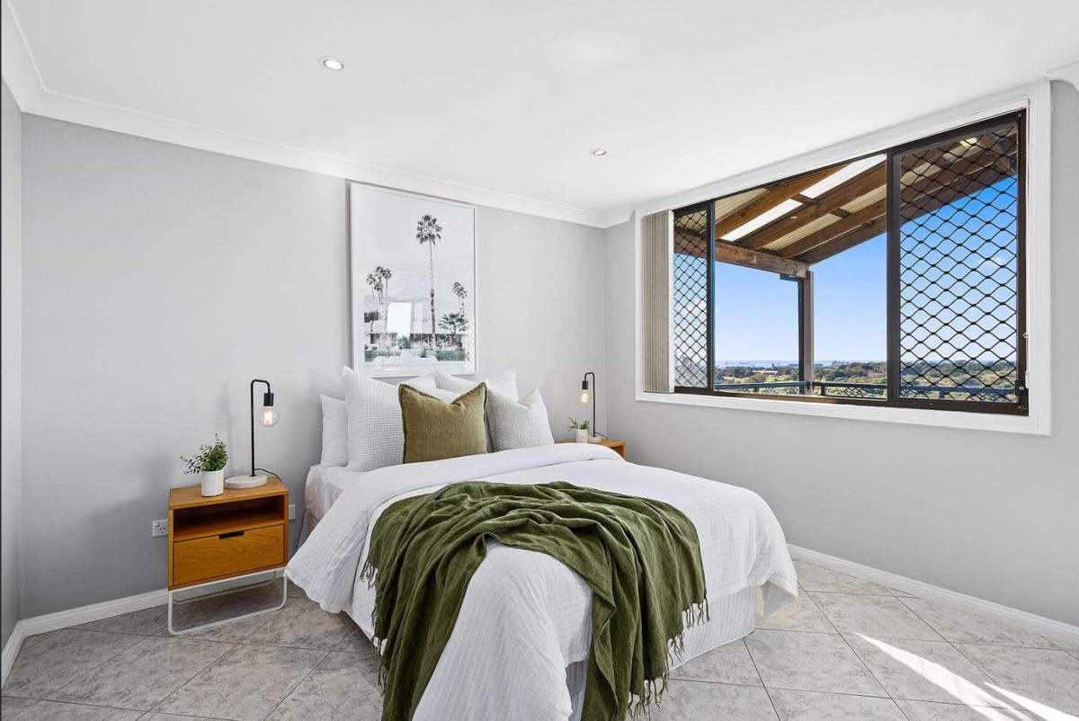 Ocean-View Retreat for Family Getaways - bedroom